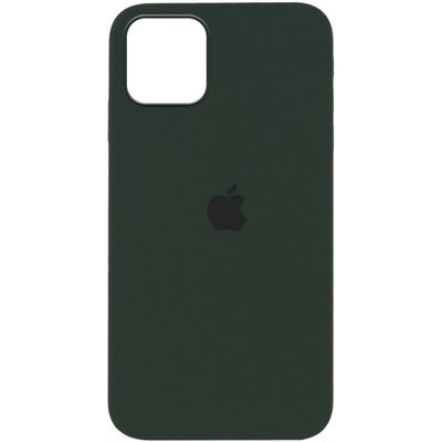 Чохол Silicone Case Full Protective (AA) для Apple iPhone 15 Pro Max (6.7") Зелений | Cyprus Green 55730 фото