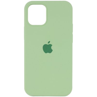 Чехол Silicone Case Full Protective (AA) для Apple iPhone 13 Pro (6.1") Мятный / Mint 49839 фото