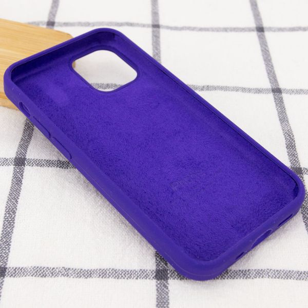 Чехол Silicone Case Full Protective (AA) для Apple iPhone 15 (6.1") Ультра Фиолетовый | Ultra Violet 65416 фото