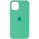 Чохол Silicone Case Full Protective (AA) для Apple iPhone 13 Pro Max (6.7") Зелений/Spearmint 49840 фото