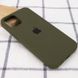 Чехол Silicone Case Full Protective (AA) для Apple iPhone 12 Pro (6.1") Зеленый/Dark Olive 38660 фото 2