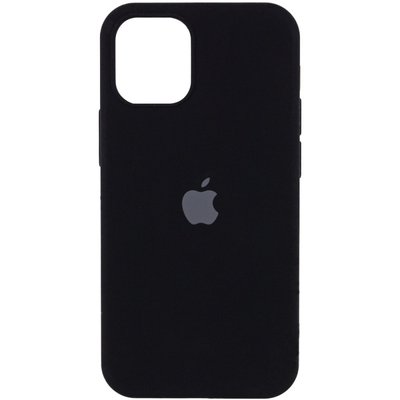 Чохол Silicone Case Full Protective (AA) для Apple iPhone 11 Pro Max (6.5") Чорный / Black 55730 фото