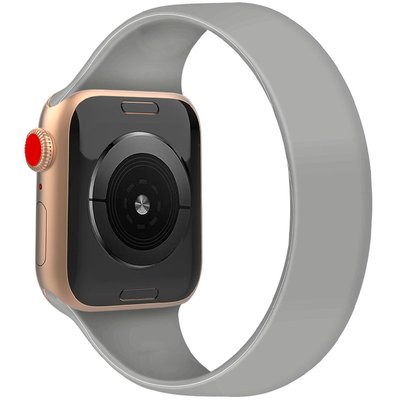 Ремешок Solo Loop для Apple watch 42mm/44mm Серый | Misty Blue 156mm 432993-Mb фото