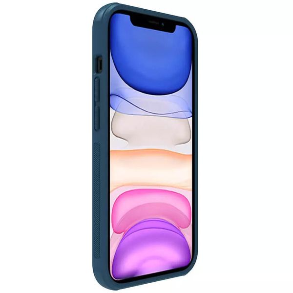 Чехол Nillkin Matte Magnetic Pro для Apple iPhone 15 Pro (6.1") Синий | Blue 65669 фото