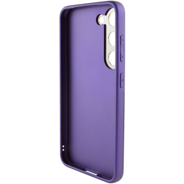 Кожаный чехол Xshield для Samsung Galaxy S24+ Фиолетовый | Ultra Violet 69360 фото