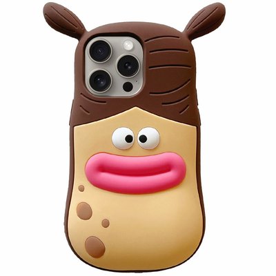 Силіконовий чохол Funny 3D для Apple iPhone 14 Pro Max (6.7") | He 713621 фото