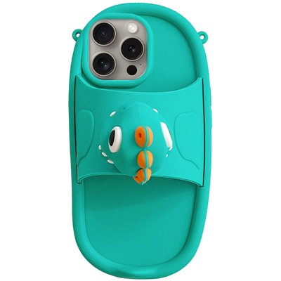 Силіконовий чохол Funny 3D для Apple iPhone 14 Pro Max (6.7") | Baby dragon 713623 фото