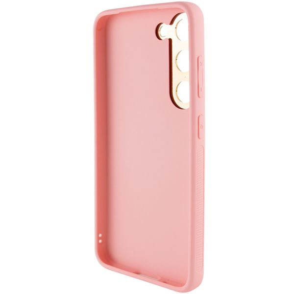 Кожаный чехол Xshield для Samsung Galaxy S24+ Розовый | Pink 69360 фото