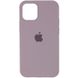 Чехол Silicone Case Full Protective (AA) для Apple iPhone 14 Pro (6.1") Серо-лавандовый/Lavenderr 55730 фото