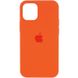 Чехол Silicone Case Full Protective (AA) для Apple iPhone 13 Plus (6.1") Помаранчевий/Kumquat 55730 фото