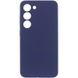 Чохол Silicone Cover Lakshmi Full Camera (AAA) with Logo для Samsung Galaxy S24 Темно-Синій | Midnight blue 71859 фото