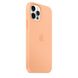 Чехол Silicone Case Full Protective (AA) для Apple iPhone 12 Pro Max (6.7") Оранжевый/Cantaloupe 38663 фото 1