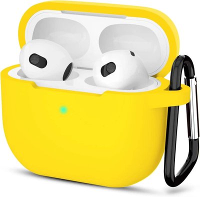 Силіконовий чохол для Apple Airpods 3 Жовтий VANAX55002 фото