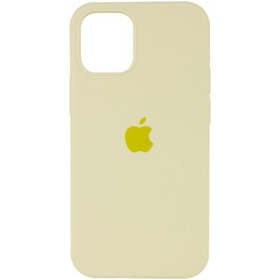 Чохол Silicone Case Full Protective (AA) для Apple iPhone 11 Pro Max (6.5") Жовтий/Mellow Yellow 55730 фото