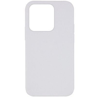 Чохол Silicone Case Full Protective (AA) NO LOGO для Apple iPhone 14 Pro Max (6.7") Білий | White 72456 фото