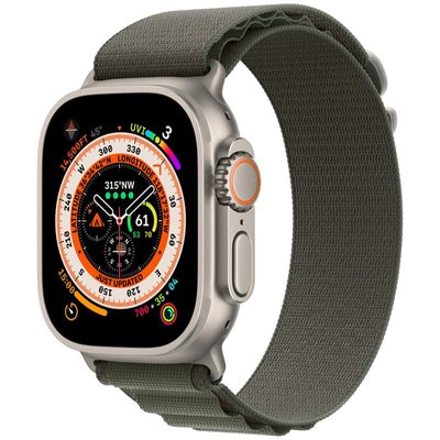 Ремінець Alpine Loop для Apple watch 42mm/44mm/45mm/49mm (m/l) Зелений | Green 7466192-Or фото