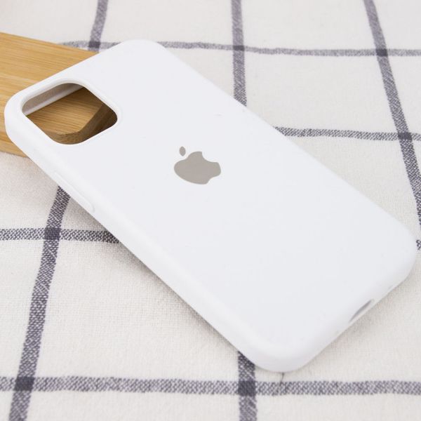 Чехол Silicone Case Full Protective (AA) для Apple iPhone 11 Pro (5.8") Белый/White 55730 фото