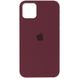 Чохол Silicone Case Full Protective (AA) для Apple iPhone 15 (6.1") Бордовий | Plum 65416 фото