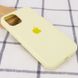 Чохол Silicone Case Full Protective (AA) для Apple iPhone 12 Pro Max (6.7") Жовтий/Mellow Yellow 38663 фото 2