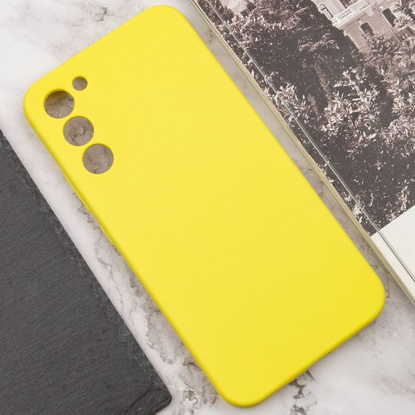 Чохол Silicone Cover Lakshmi Full Camera (AAA) для Samsung Galaxy S24+ Жёлтый | Yellow 69265 фото