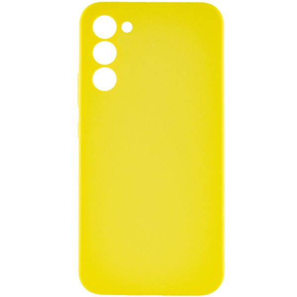 Чохол Silicone Cover Lakshmi Full Camera (AAA) для Samsung Galaxy S24+ Жёлтый | Yellow 69265 фото