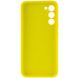 Чехол Silicone Cover Lakshmi Full Camera (AAA) для Samsung Galaxy S24+ Жёлтый | Yellow 69265 фото 2