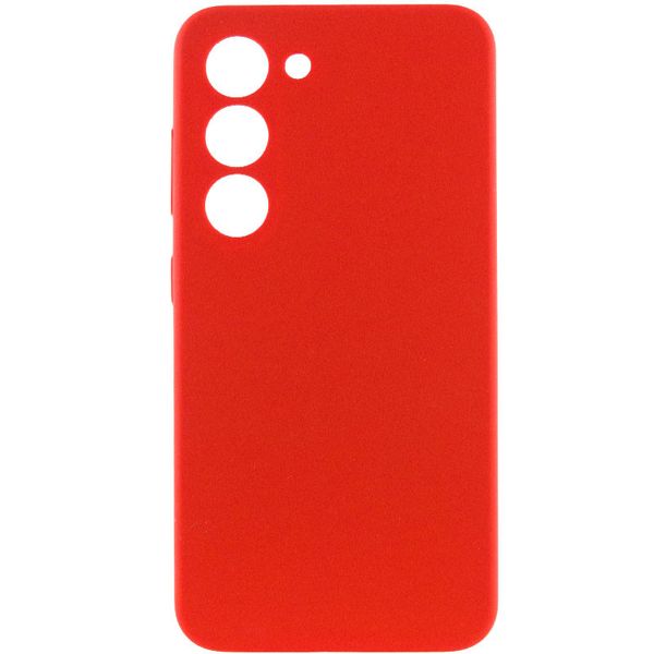 Чехол Silicone Cover Lakshmi Full Camera (AAA) для Samsung Galaxy S24+ Красный | Red 69265 фото