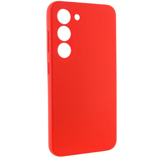 Чехол Silicone Cover Lakshmi Full Camera (AAA) для Samsung Galaxy S24+ Красный | Red 69265 фото