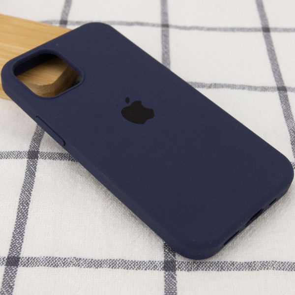 Чехол Silicone Case Full Protective (AA) для Apple iPhone 15 (6.1") Темный Синий | Midnight Blue 65416 фото