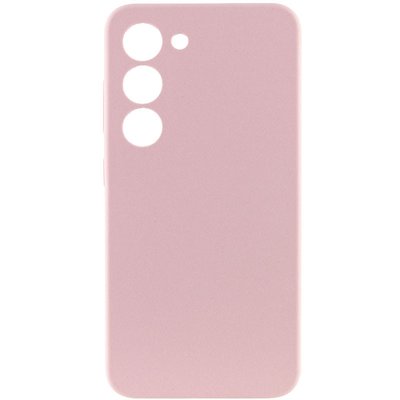 Чехол Silicone Cover Lakshmi Full Camera (AAA) для Samsung Galaxy S24+ Розовый | Pink Sand 69265 фото