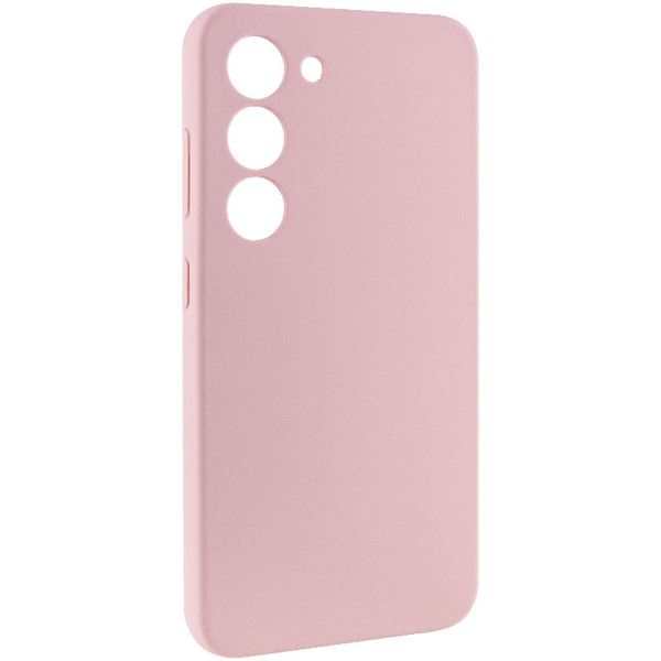 Чохол Silicone Cover Lakshmi Full Camera (AAA) для Samsung Galaxy S24+ Рожевий | Pink Sand 69265 фото