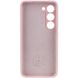 Чохол Silicone Cover Lakshmi Full Camera (AAA) для Samsung Galaxy S24+ Рожевий | Pink Sand 69265 фото 3