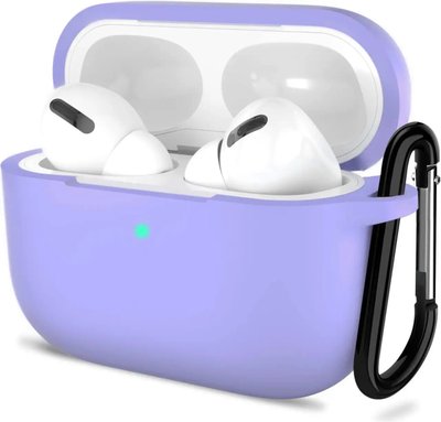 Силиконовый чехол для Apple Airpods Pro 2 Лавандовый VANAX54009 фото