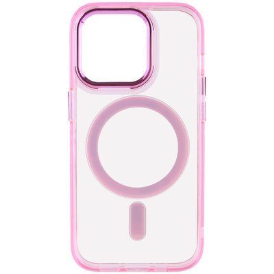 Чохол TPU Iris with MagSafe для Apple iPhone 14 Pro Max (6.7") Рожевий | Pink 64768 фото