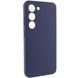 Чехол Silicone Cover Lakshmi Full Camera (AAA) для Samsung Galaxy S24+ Тёмно-Синий | Midnight blue 69265 фото 2