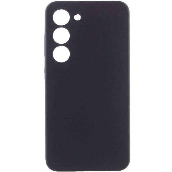 Чехол Silicone Cover Lakshmi Full Camera (AAA) для Samsung Galaxy S24+ Чёрный | Black 69265 фото