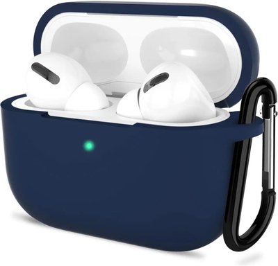 Силіконовий чохол для Apple Airpods Pro 2 Темно-Синій VANAX54005 фото