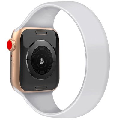 Ремінець Solo Loop для Apple watch 42mm/44mm Білий| White 163mm 432942163-Mb фото