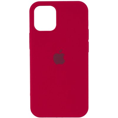 Чехол Silicone Case Full Protective (AA) для Apple iPhone 15 Plus (6.7") Красный | Rose Red 65418 фото