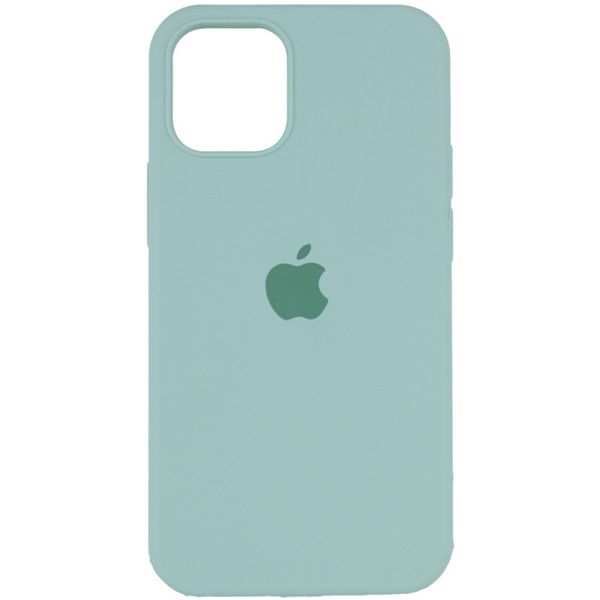 Чохол Silicone Case Full Protective (AA) для Apple iPhone 12 Pro Max (6.7") Бірюзовий/Beryl 38663 фото