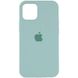 Чехол Silicone Case Full Protective (AA) для Apple iPhone 12 Pro Max (6.7") Бирюзовый/Beryl 38663 фото