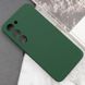 Чехол Silicone Cover Lakshmi Full Camera (AAA) для Samsung Galaxy S24+ Зелёный | Cyprus Green 69265 фото 5