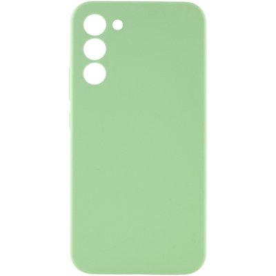 Чехол Silicone Cover Lakshmi Full Camera (AAA) для Samsung Galaxy S24+ Мятный | Mint 69265 фото