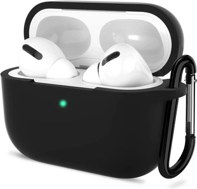 Силіконовий чохол для Apple Airpods Pro 2 Чорний VANAX54001 фото