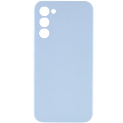 Чехол Silicone Cover Lakshmi Full Camera (AAA) для Samsung Galaxy S24+ Голубой | Sweet Blue 69265 фото