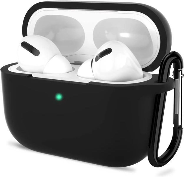 Силиконовый чехол для Apple Airpods Pro 2 Чёрный VANAX54001 фото