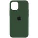 Чехол Silicone Case Full Protective (AA) для Apple iPhone 13 Pro Max (6.7") Зелений/Army green 49840 фото