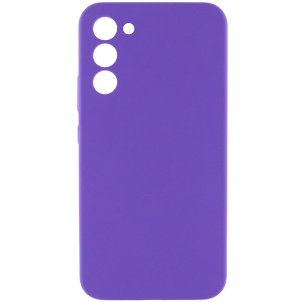 Чехол Silicone Cover Lakshmi Full Camera (AAA) для Samsung Galaxy S24+ Фиолетовый | Amethyst 69265 фото