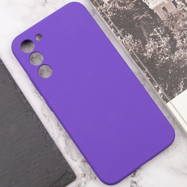 Чехол Silicone Cover Lakshmi Full Camera (AAA) для Samsung Galaxy S24+ Фиолетовый | Amethyst 69265 фото