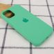 Чохол Silicone Case Full Protective (AA) для Apple iPhone 12 Pro Max (6.7") Зелений/Spearmint 38663 фото 3